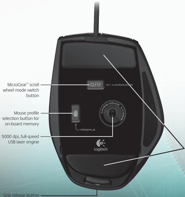 LOGITECH G500S - G9x Laser Mouse Features (continued) - 1