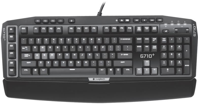 LOGITECH G710 MECHANICAL GAMING KEYBOARD - Logitech® G710+ Mechanical Gaming Keyboard Setup Guide - 1