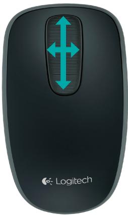 LOGITECH T620 - One finger scrolling - 1