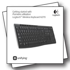 LOGITECH WIRELESS KEYBOARD K270 - Recursos - 3