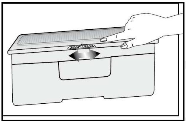 ESSENTIELB ERDV 301B - Reglage du TAUX d'humidite dans le BAC a legumes - 1