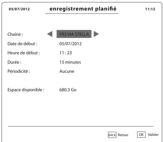 ESSENTIELB MAGICREADY NOMADE HD TNTSAT - Programmation d'un ou plusieurs enregistrements - 1