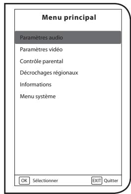 ESSENTIELB MAGICREADY NOMADE HD TNTSAT - Menu principal - 1