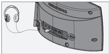 GRUNDIG COSMOPOLIT 3 MWEB - Branchement des casques - 1