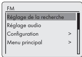 GRUNDIG COSMOPOLIT 3 MWEB - Régler le mode de recherche - 1
