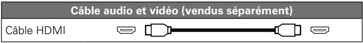 DENON AVR-2313 - Câbles utilisés pour les connexions - 1