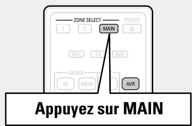 DENON AVR-3313 - Configuration de la télécommande - 1