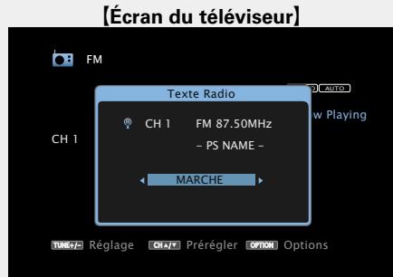 DENON AVR-3313 - Texte Radio - 4