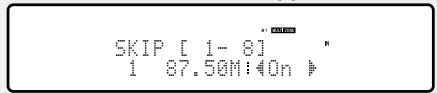 DENON AVR-3313 - Annulation du saut des canaux préreglés - 3