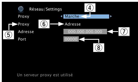 DENON AVR-3313 - Paramètres proxy - 3