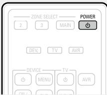 DENON AVR-3313 - Mise sous tension - 1