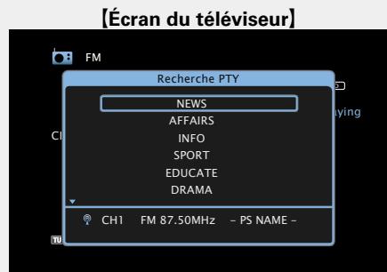 DENON AVR-3313 - Recherche PTV - 2