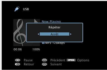 DENON AVR-3313 - Lecture repétée (Répéter) - 2