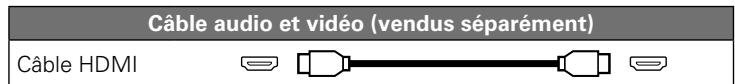 DENON AVR-3313 - Cables utilisés pour les connexions - 1