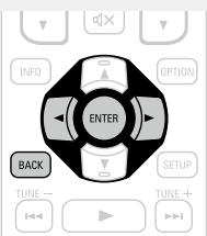 DENON AVR-3313 - Utilisez pour Sélectionner une enceinte avant, puis appuyez sur ENTER. - 1