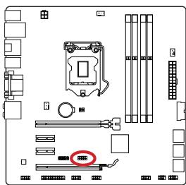 MSI B85M-G43 - JCOM1: Serial Port Connector - 1