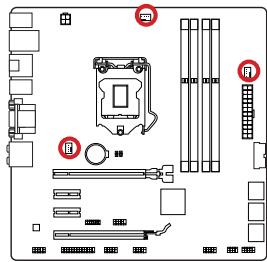 MSI B85M-G43 - CPUFAN1,SYSFAN1~2:FanPower Connectors - 1