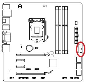 MSI B85M-G43 - JUSB4: connecteurs d'extension USB 3.0 - 1