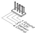 MSI FM2-A85XA-G65 - CPUFAN1, SYSFAN1: Fan Power Connectors - 1