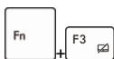 MSI GT60 0NE-452 - Touches fonction - 2