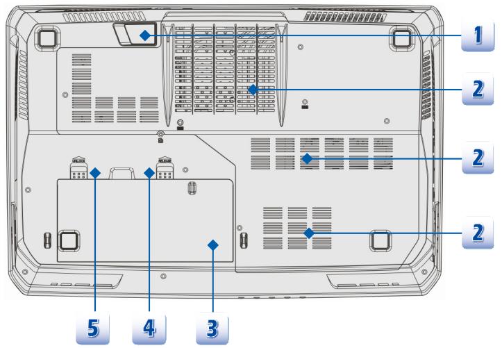 MSI GT70 0NE-463FR - Ventilateur - 1