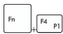 MSI GT70 2OC-434FR - Boutons raccourcis [Fn] - 1