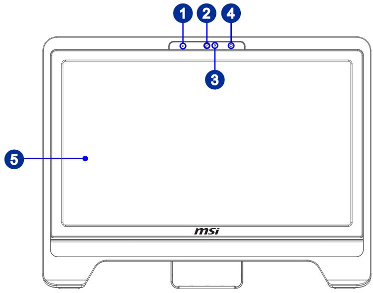 MSI WIND TOP AE2051-035XEU - >Vue de façon - 1