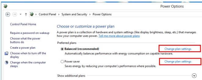 MSI WIND TOP AE2051-035XEU - Power Options - 1