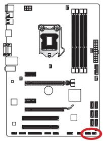MSI Z77A-G41 - JFP1, JFP2: Front Panel Connectors - 1