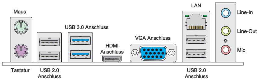 MSI Z77A-G41 - Rücktafel-Übersicht - 1