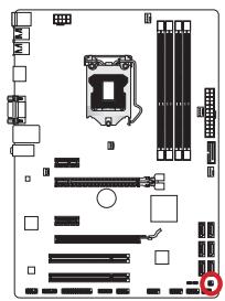 MSI Z77A-G41 - JTURBO1: MultiConnect Panel Connector (optional) - 1