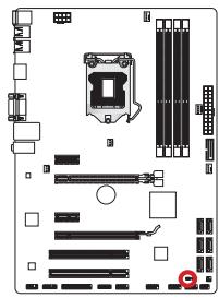 MSI Z77A-G41 - JBAT1: Clear CMOS Jumper - 1