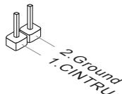MSI Z77A-GD55 - JCI1 : connecteur châssis intrusion - 2