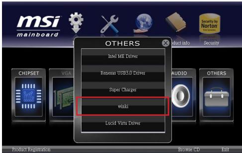 MSI Z77A-GD55 - Installing Winki - 1