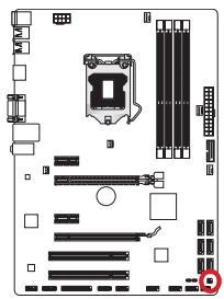 MSI Z77A-GD55 - JTURBO1: MultiConnect Panel Anschluss (optional) - 1
