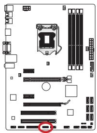 MSI Z77A-GD80 - JDLED3: Connecteur Voice Genie (en option) - 1