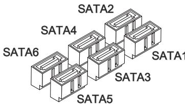 MSI Z77A-GD80 - SATA1~6: SATA Connector - 2