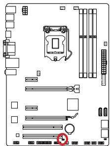 MSI Z87-G43 - JBAT1: Cavalier d'effacement CMOS - 1