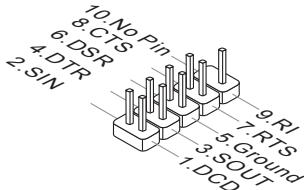 MSI ZH77A-G41 - JCOM1: Serieller Anschluss - 2