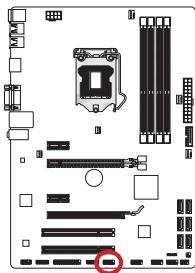 MSI ZH77A-G41 - JCOM1: Serieller Anschluss - 1