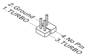 MSI ZH77A-G43 - JTURBO1: Connecteur de panneau MultiConnect (en option) - 2