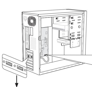 MSI ZH77A-G43 - JUSB3: Connecteurs d'extension USB 3.0 - 2