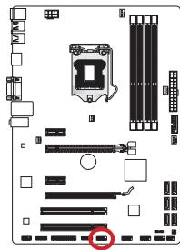 MSI ZH77A-G43 - JCOM1: Connecteur de port serial - 1