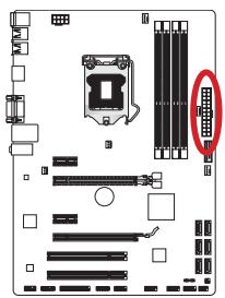MSI ZH77A-G43 - JPWR1:ATX24-poligerStromanschluss - 1