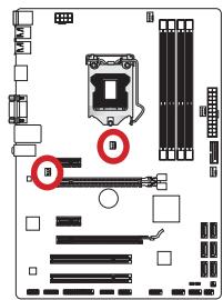 MSI ZH77A-G43 - CPUFAN,SYSFAN1~4: Fan Power Connectors - 5
