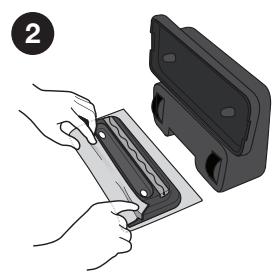 IROBOT BRAAVA 380 - Mise en place d'un chiffon de nettoyage - 2
