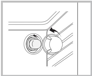 HOTPOINT-ARISTON FQ 99 C. 1/HA - Replacing the light bulb - 1