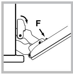HOTPOINT-ARISTON FQ 99 C. 1/HA - Cleaning the oven door - 3
