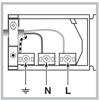 HOTPOINT-ARISTON FQ 99 C. 1/HA - Montagem do cabo de fornecimento - 2