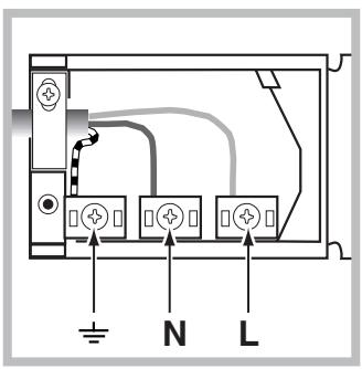 HOTPOINT-ARISTON FQ 99 C. 1/HA - Fitting the power supply cable - 2
